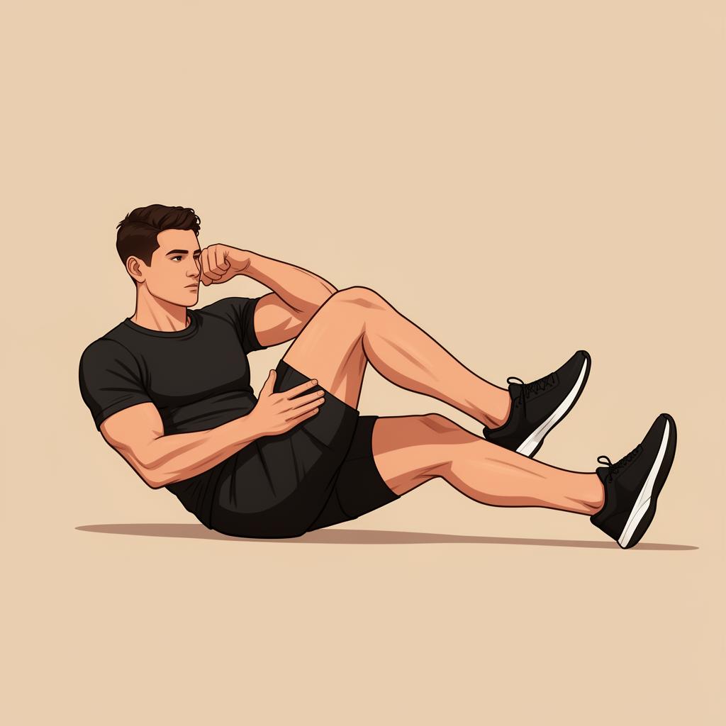 Bicycle Crunch